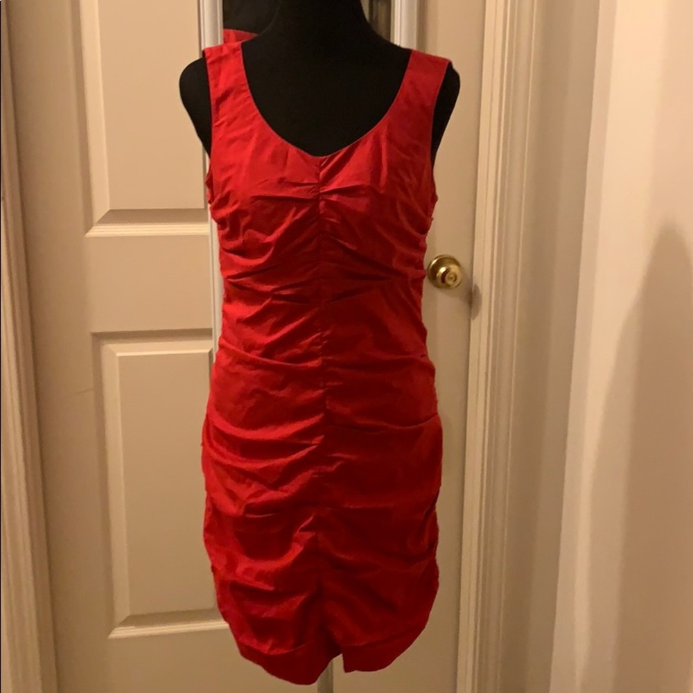 Red dress